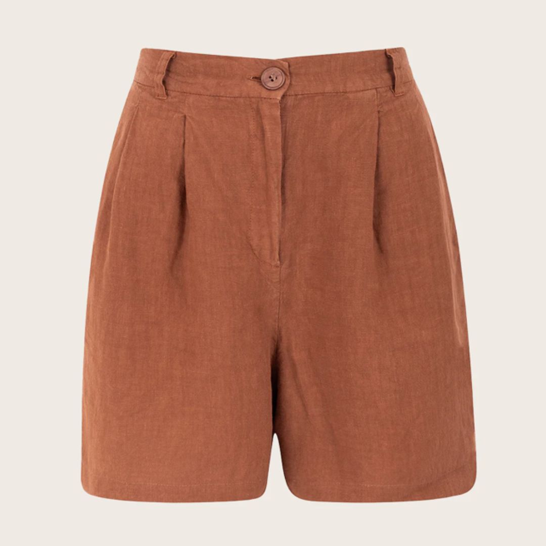 Clothes | NAZ Avis Linen RUST L
