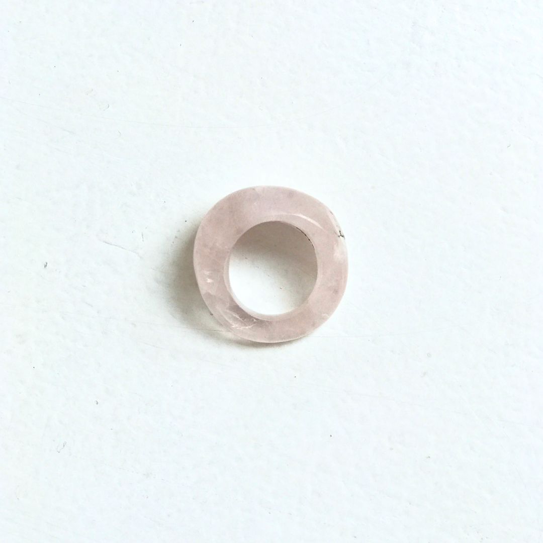 Jewerly | MS. ring Natural Stone - Rose Quartz